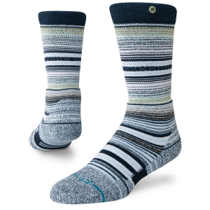 Image of Kid's Stance Curren Wool Snow Socks 2025 in Blue size Medium | Nylon/Wool/Elastane