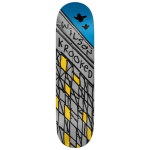 Image of Krooked Wilson Link Skateboard Deck 2026 size 8.5