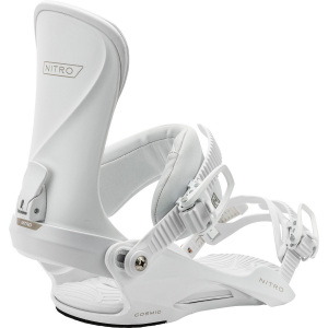Image of Women's Nitro Cosmic Snowboard Bindings 2026 in Green size Small/Medium | Aluminum