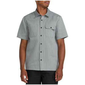 Image of Volcom Trade Stone Short-Sleeve Shirt Men's 2025 in Gray size Small