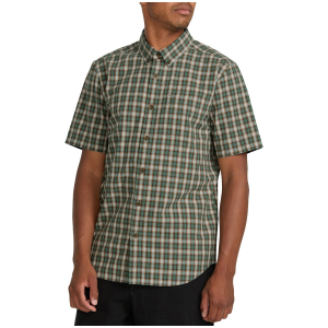 Image of Volcom Morphew Short-Sleeve Shirt Men's 2025 in Green size Small | Cotton