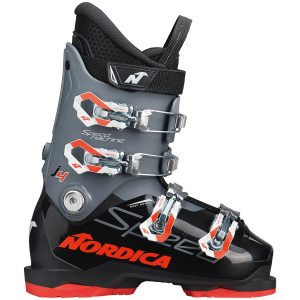 Nordica Kid's Nordica Speedmachine J4 Ski BootsKids' 2026 in Black size 26.5 | Aluminum - $240.00 at evo