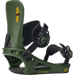 Image of K2 Program Snowboard Bindings 2026 in Black size Large | Nylon