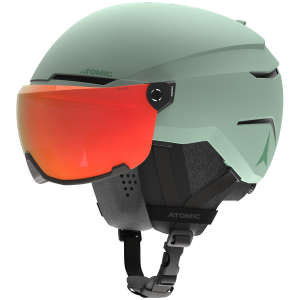 Image of Atomic Savor Visor Photo Helmet 2025 in Green size Large | Plastic