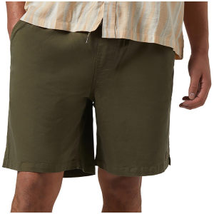 Image of Brixton Everyday Vintage Wash Shorts Men's 2025 in Green size Small | Spandex/Cotton