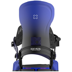 Image of Women's Bent Metal Forte Snowboard Bindings 2026 in Blue size Small/Medium | Nylon/Aluminum