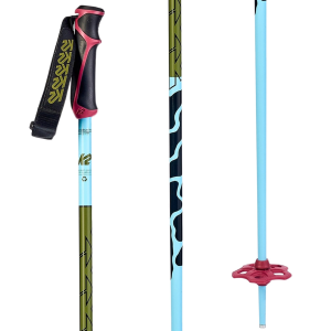 Image of K2 Freeride 16 Ski Poles 2024 in Blue size 100 | Aluminum