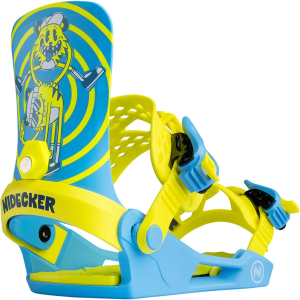 Kid's Nidecker Ollie Snowboard BindingsKids' 2026 in Yellow size Small | Nylon/Aluminum