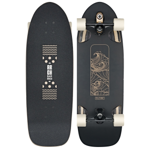 Globe Walrus Cruiser Skateboard Complete 2026 in Black size 31