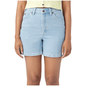 Women's Dickies Denim Shorts 2025 in Blue size 28" | Spandex/Cotton/Polyester