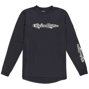 Troy Lee Designs Ruckus Long-Sleeve Ride T-Shirt 2025 in Black size Small