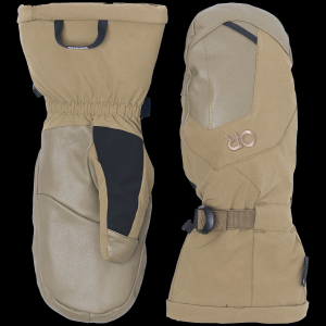 Outdoor Research Arete Modular GORE-TEX Mittens 2026 in Black size X-Small | Nylon/Spandex/Leather