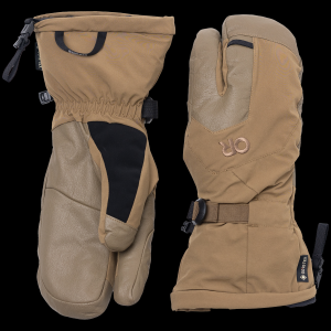 Outdoor Research Outdoor Research Arete Modular GORE-TEX 3-Finger Gloves 2026 in Black size Large | Leather/Polyester - $140.00 at evo