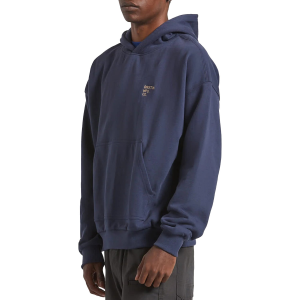 Brixton Brixton Embroidered Heavy Weight Hoodie Men's 2025 in Blue size X-Large | Cotton - $56.10 at evo