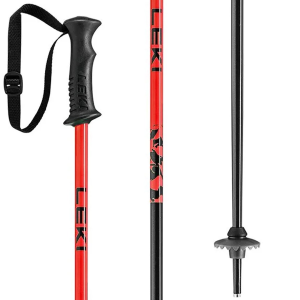 Kid's LEKI Rider Ski PolesKids' 2026 in Red size 95 | Aluminum