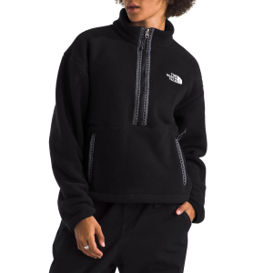 The North Face Women's The North Face TNF(TM) Fleeski  1/4 Zip Pullover 2025 in White size X-Small | Polyester - $140.00 at evo
