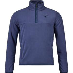 Rossignol Strawpile Half-Zip Fleece Men's 2026 in Blue size Medium | Polyester