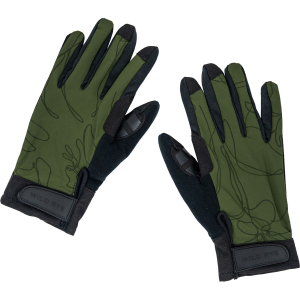 Women's Wild Rye Gnarnia Bike Gloves 2025 in Green size Large | Nylon/Spandex