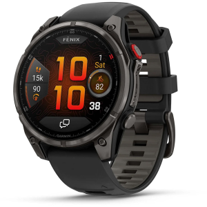Garmin fenix 8 Pro Sapphire AMOLED Smartwatch 2026 in Silver size 47mm