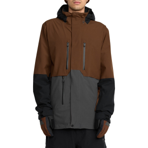 Volcom Volcom RNGE Stretch 30K Jacket Men's 2026 in Brown size 2X-Large - $227.97 at evo
