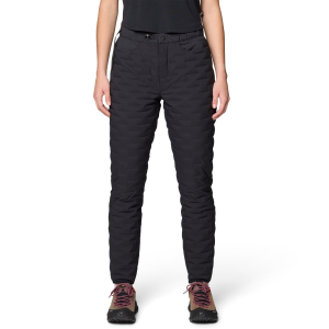 Women's Mountain Hardwear Stretchdown(TM) Light Pants 2026 in Black size Medium | Nylon/Elastane