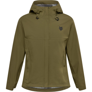 Kid's Fox Racing Ranger Water Jacket 2025 in Green size Ys