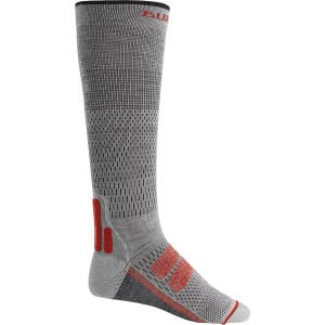 Burton Performance+ Ultralight Socks 2026 in Gray size Medium | Wool/Elastane