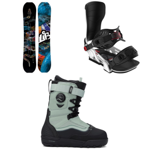 Lib Tech T. Rice Pro Snowboard 2026 - 161W Package (161W cm) + M Mens in Red size 161W/M | Aluminum