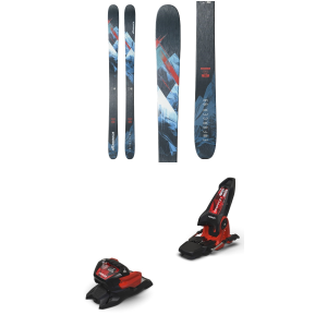 Nordica Enforcer 99 Skis 2026 - 179 Package (179 cm) + 100 Adult Alpine Bindings in Green size 179/100