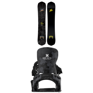 Lib Tech Mayhem Rad Ripper Snowboard 2026 - 159 Package (159 cm) + L Mens in Black size 159/L