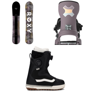 Women's Roxy Smoothie C2 Snowboard 2026 - 143 Package (143 cm) + M/L Womens size 143/M/L
