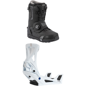 Nitro Nitro Profile Step On TLS Snowboard Boots 2026 - 8.5 Package (8.5) + M Mens in White size 8.5/M | Nylon/Rubber - $899.90 at evo