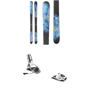 Nordica Unleashed 98 CA Skis 2026 - 180 Package (180 cm) + 105 Adult Alpine Bindings in White size 180/105