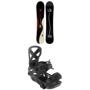 Lib Tech Lib Rig Snowboard 2026 - 162 Package (162 cm) + L Mens in White size 162/L | Nylon
