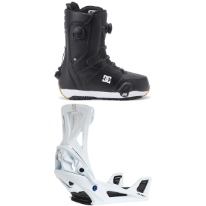 Dc DC Control Step On Snowboard Boots 2026 - 10 Package (10) + M Mens in White size 10/M | Nylon - $829.95 at evo