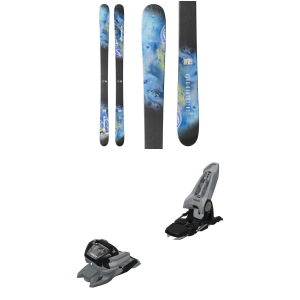 Nordica Unleashed 98 CA Skis 2026 - 168 Package (168 cm) + 100 Adult Alpine Bindings in Black size 168/100