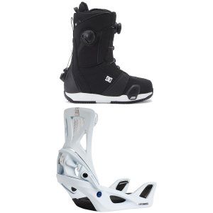 Dc Women's DC Lotus Step On Snowboard Boots 2026 - 7 Package (7) + L Womens in White size 7/L | Nylon - $809.95 at evo