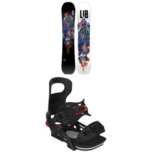 Lib Tech Terrain Wrecker C2X Snowboard 2026 - 156W Package (156W cm) + M Mens in Grey size 156W/M | Aluminum