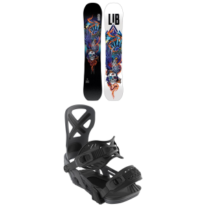 Lib Tech Terrain Wrecker C2X Snowboard 2026 - 156W Package (156W cm) + S Mens in Black size 156W/S | Nylon