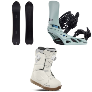 Season Aero Snowboard 2025 - 147 Package (147 cm) + M Womens in Green size 147/M