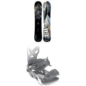 Lib Tech Dynamo C3 Snowboard 2026 - 156 Package (156 cm) + L Mens in White size 156/L | Nylon