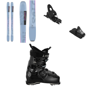 Salomon Women's Salomon QST Lux 92 Skis 2025 - 168 Package (168 cm) + 100 Adult Alpine Bindings in Black size 168/100 - $759.89 at evo