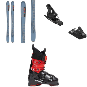 Salomon Salomon QST 92 Skis 2025 - 184 Package (184 cm) + 100 Adult Alpine Bindings in Black size 184/100 - $755.93 at evo