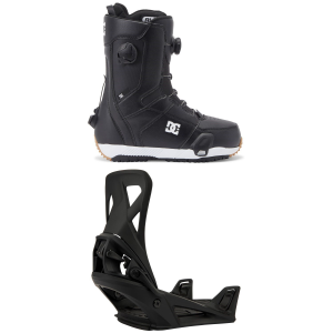 Dc DC Control Step On Snowboard Boots 2026 - 11.5 Package (11.5) + X-Large Mens in White size 11.5/Xl | Nylon - $749.95 at evo
