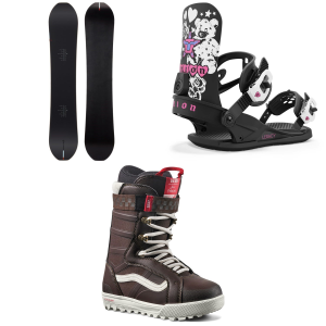 Season Kin Snowboard 2025 - 142 Package (142 cm) + L Womens in Coral size 142/L | Aluminum