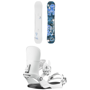 Salomon Salomon Abstract Snowboard 2026 - 162 Package (162 cm) + M Mens size 162/M | Nylon/Aluminum/Rubber - $710.91 at evo