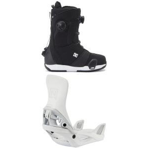Dc Women's DC Lotus Step On Snowboard Boots 2026 - 8.5 Package (8.5) + L Womens in White size 8.5/L - $710.00 at evo