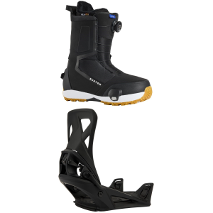 Burton Burton Highshot Step On Wide Snowboard Boots 2026 - 7.5 Package (7.5) + X-Large Mens in Black size 7.5/Xl | Nylon/Rubber - $699.90 at evo