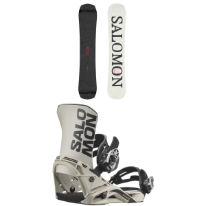 Salomon Salomon Craft Snowboard 2026 - 153 Package (153 cm) + S Mens in Red size 153/S - $692.91 at evo