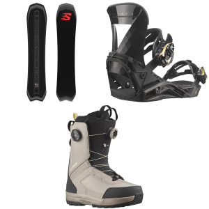 Salomon Salomon Dancehaul Pro Snowboard 2025 - 139 Package (139 cm) + S Womens in Black size 139/S - $688.42 at evo